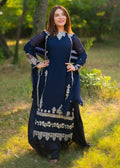 DANIA | LUXURY EMBROIDERED 3pc | SL-1021