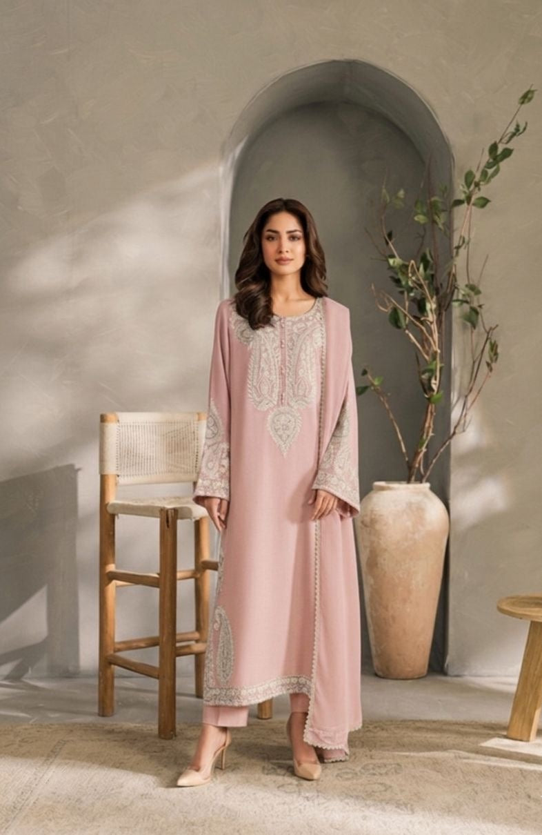 LIMELIGHT-HEAVY EMBROIDERED LAWN 3pc (SL-891)