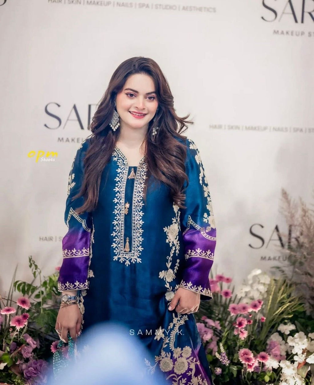 MINAL-ETHINIC EMBROIDERED LAWN UNSTICHED 3pc (SL-438)