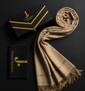 J. PREMIUM WOOL SHAWL | SL-643 |Almond
