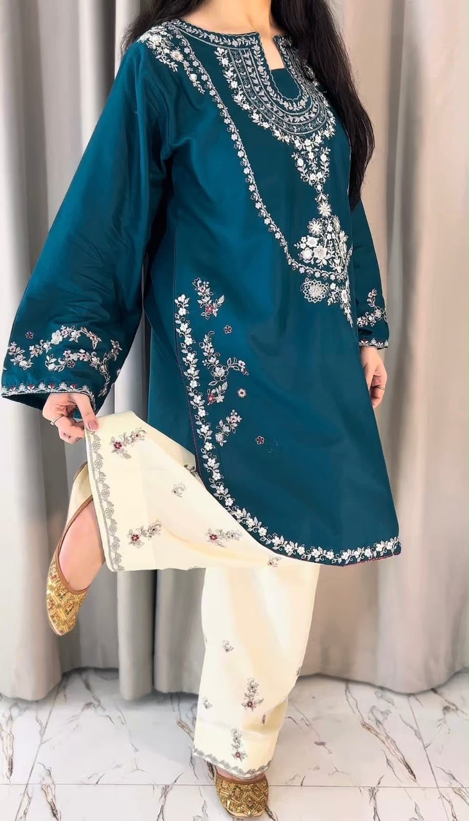 URGE | SILK EMBROIDERED 2pc | SL-1264