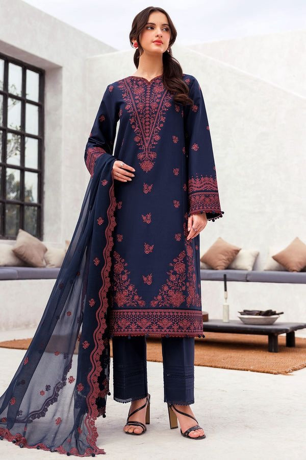 JAZMINE LUXURY EMBROIDERED LAWN 3pc (SL-1217)