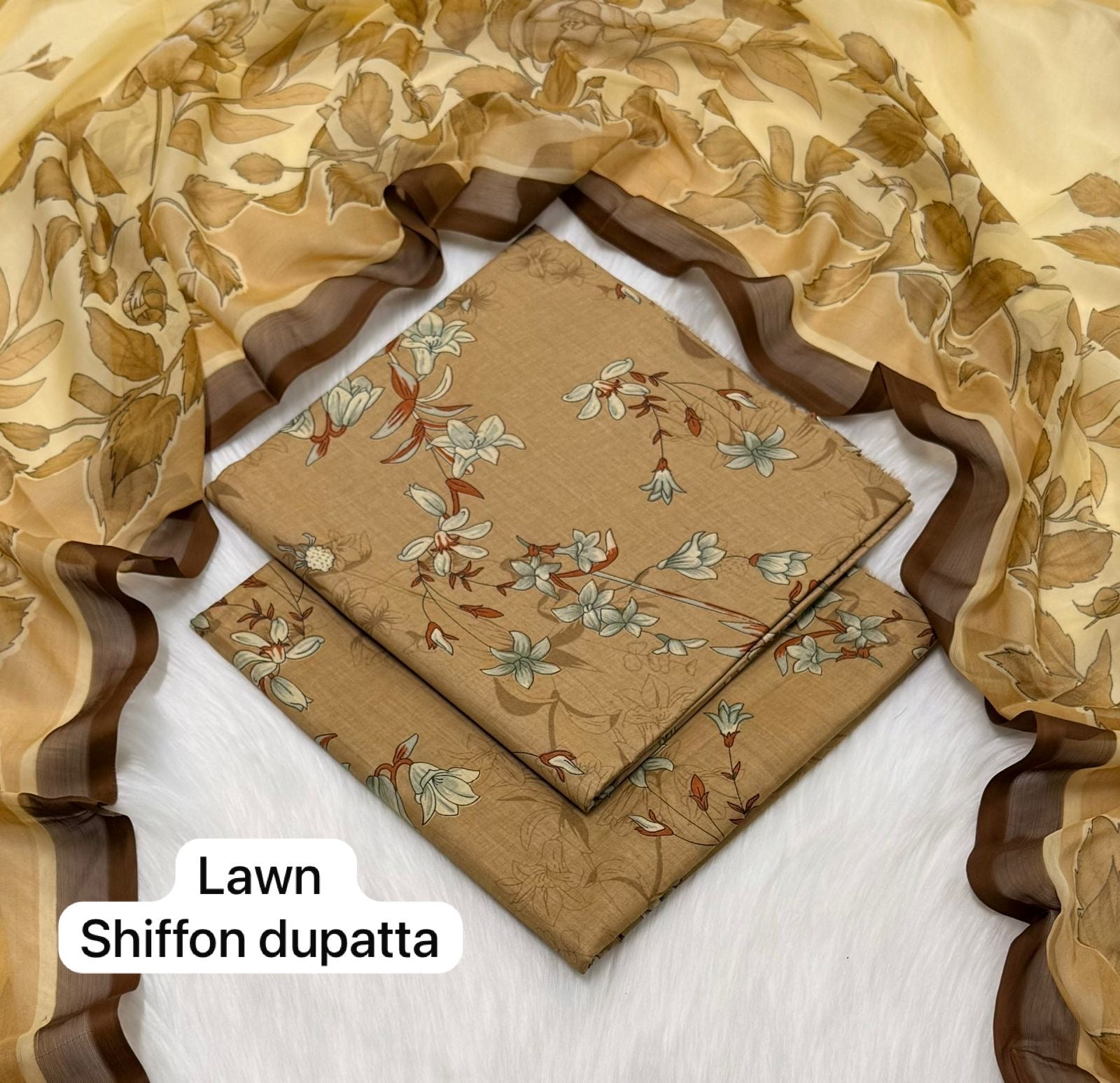 IZNIK | Digital Printed Lawn 3pc | SL226