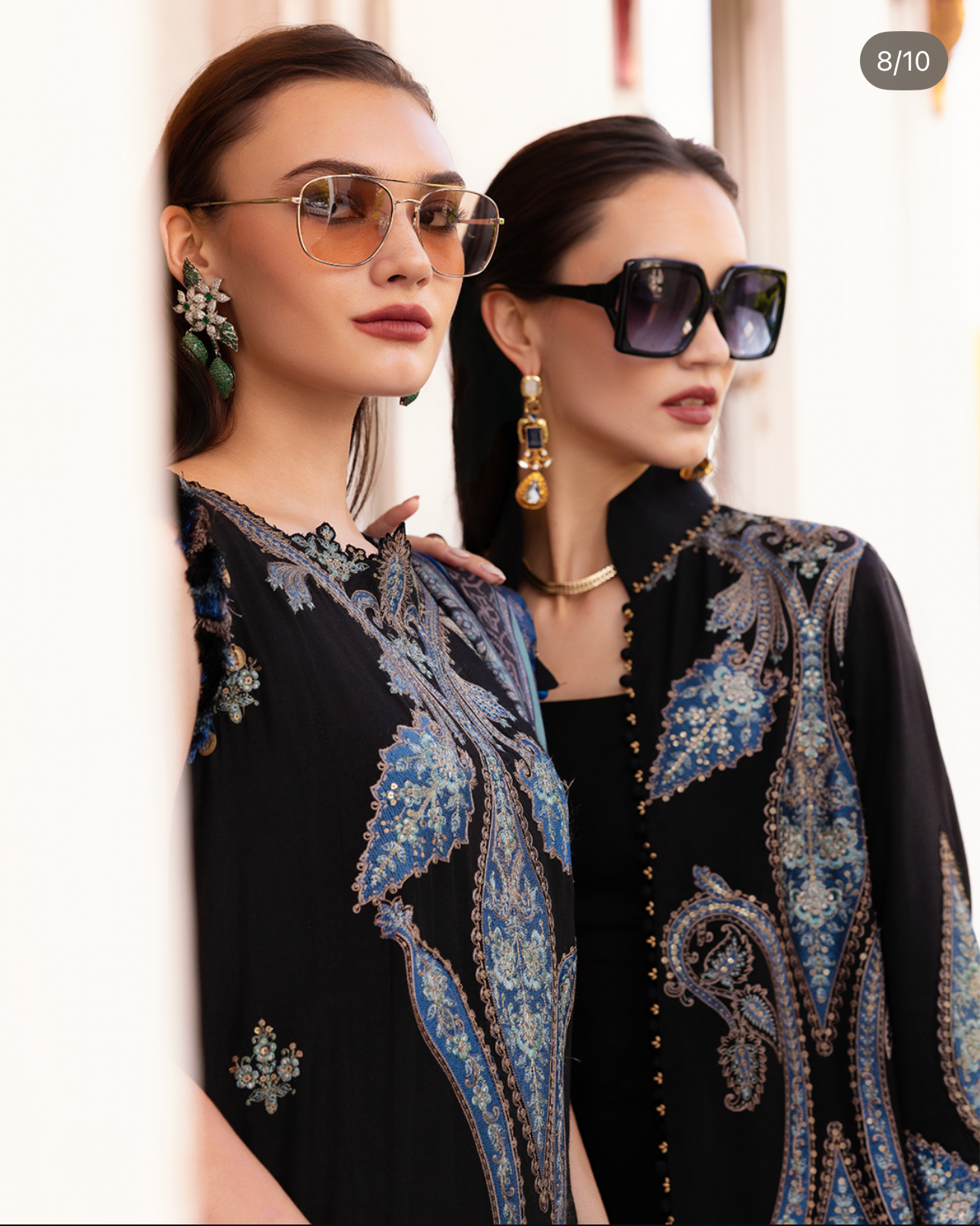 MARIA B LUXURY EMBROIDERED LAWN UNSTICHED 3pc (SL-510)