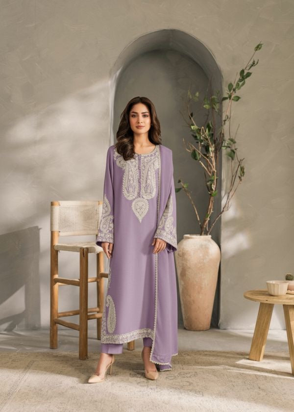 LIMELIGHT-EMBROIDERED LAWN 3pc