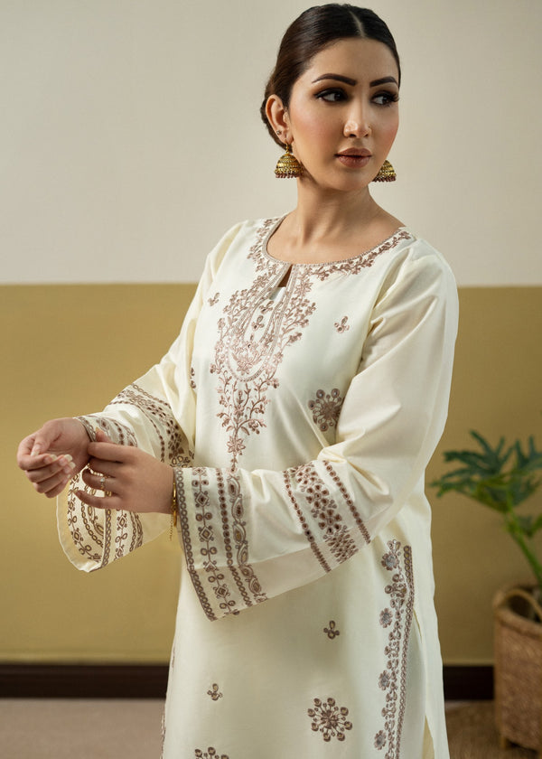 URGE | LUXURY EMBROIDERED DHANAK UNSTICHED 2pc | SL-6283
