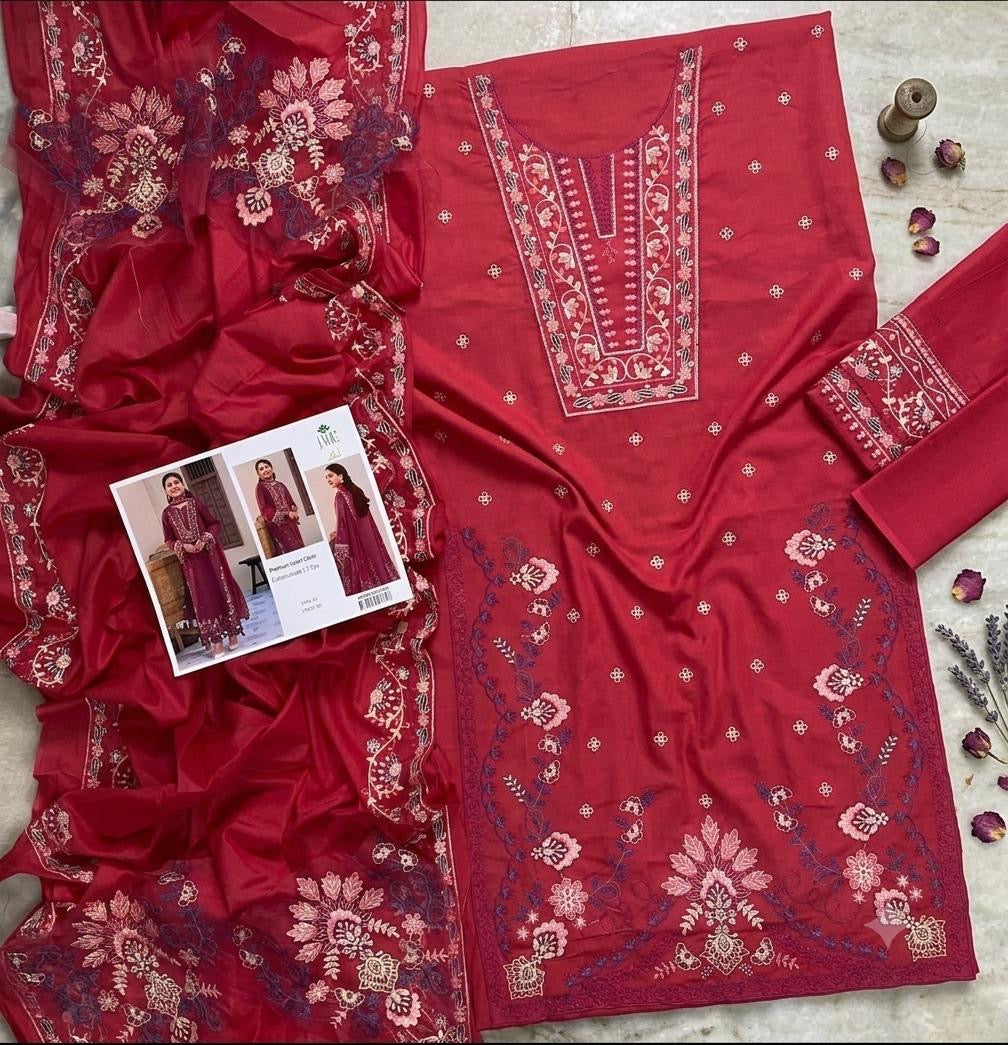JADE | EMBROIDERED LAWN UNSTITCHED 3pc | SL -1920