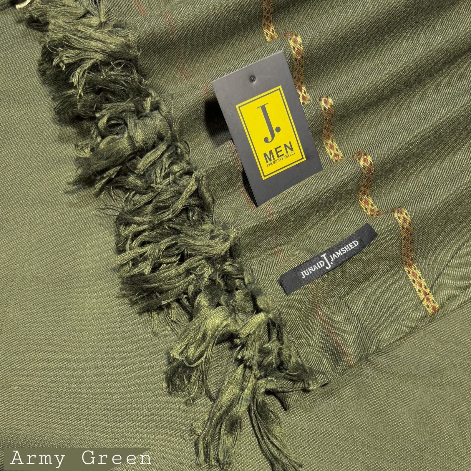 J. MEN’S SHAWL | ARMY GREEN | SL-1402