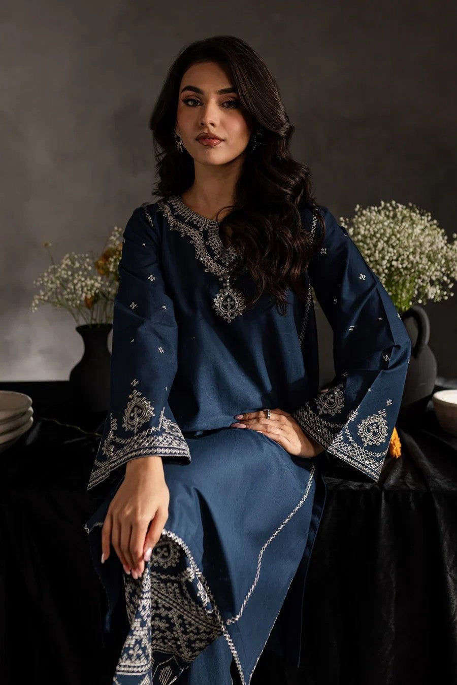 JIYA-ZARA SHAHJAHAN-LUXURY EMBROIDERED LAWN UNSTICHED 3pc (SL-03)