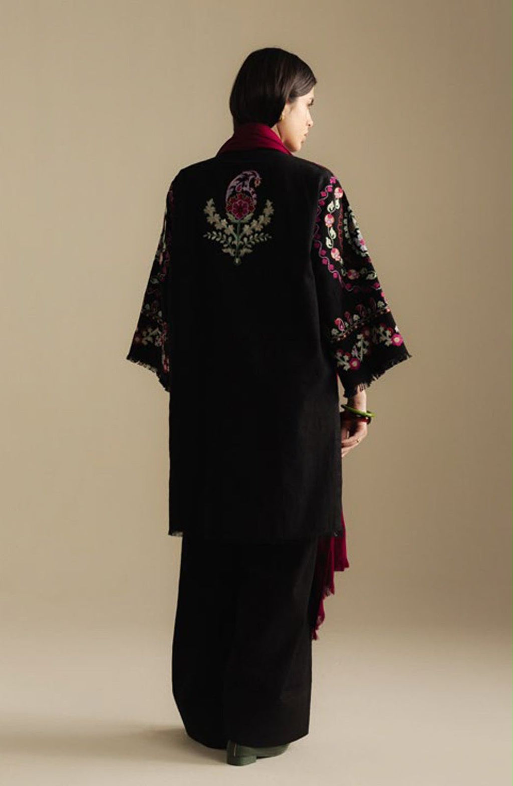 MIRHA | ZS | LUXURY EMBROIDERED DHANAK UNSTITCHED 3pc | SL-7369