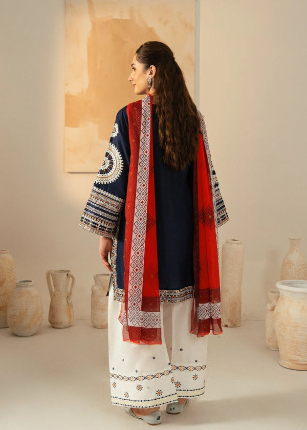 JAZMINE-LUXURY EMBROIDERED LAWN 3pc (SL-3255)