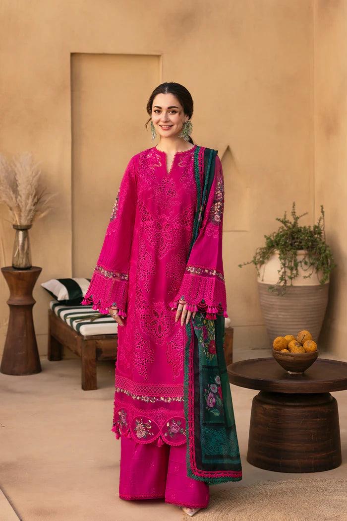 SAIRA RIZWAN HEAVY EMBROIDERED BORING 3pc (SL-1108)