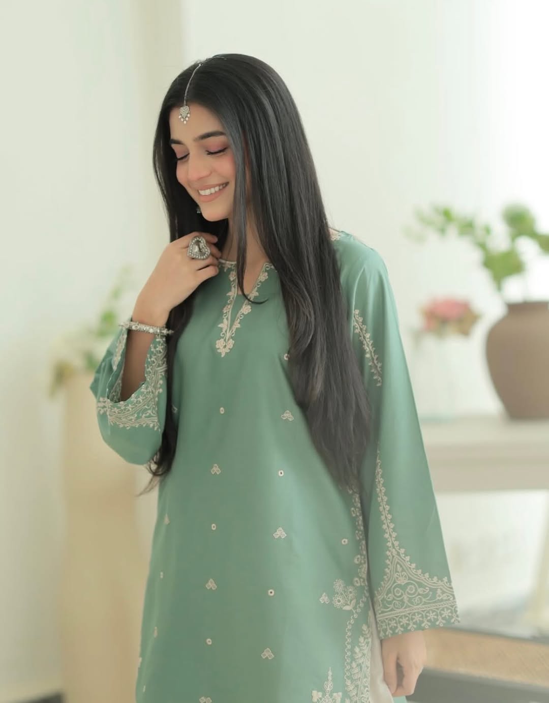 LAIBA | URGE | LUXURY EMBROIDERED DHANAK UNSTITCHED 2pc | SL-6027