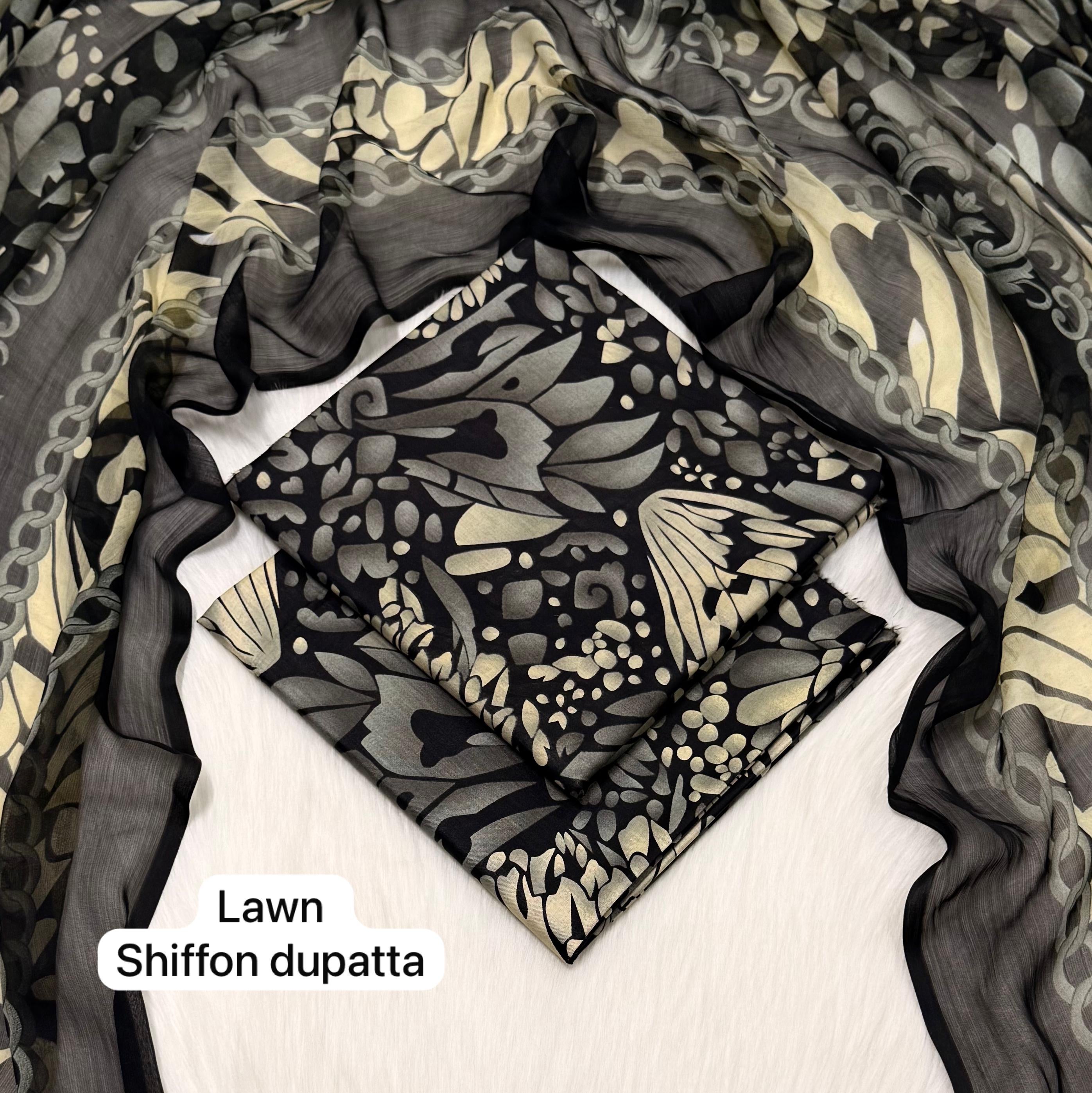 MPrints | Digital Printed Lawn 3pc | SL225