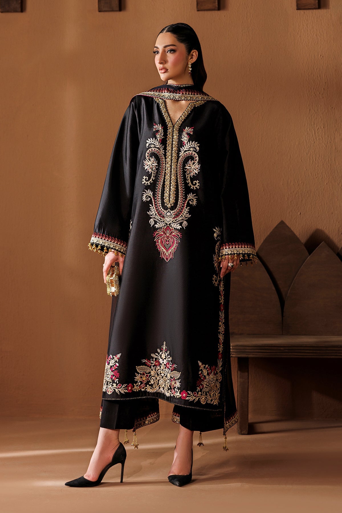 BAROQUE | FESTIVE COLLECTION LAWN 3pc | SL-1903