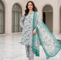 ZAVIAH | Digital Printed Lawn 3pc | SL1955