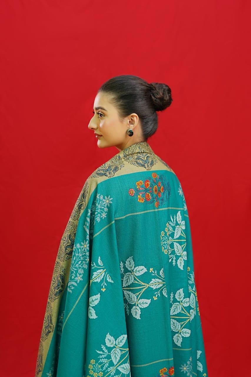 URGE  Dhanak Embroidered 3pc